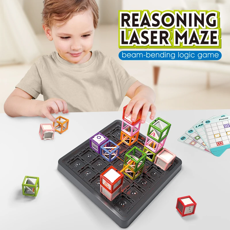 Laser Maze Stacking Puzzle Dry – Board Game Qwirkle recenzja i cena