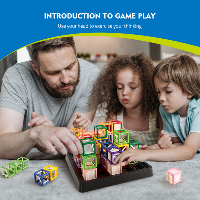 Laser Maze Stacking Puzzle Dry – Board Game Qwirkle recenzja i cena