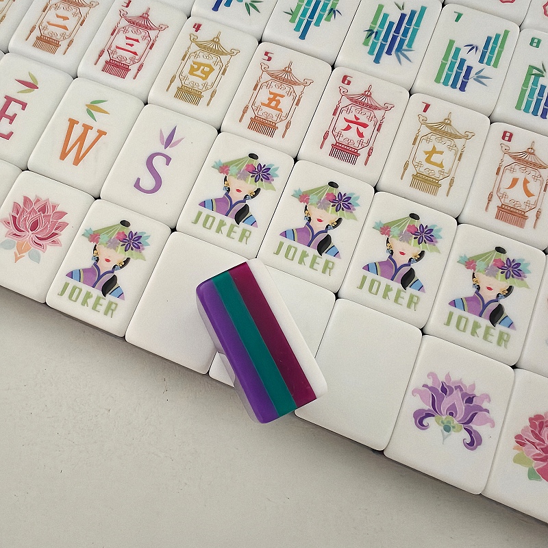 New Arrival Deep Purple 4-Laye – Board Game Mahjong recenzja i cena