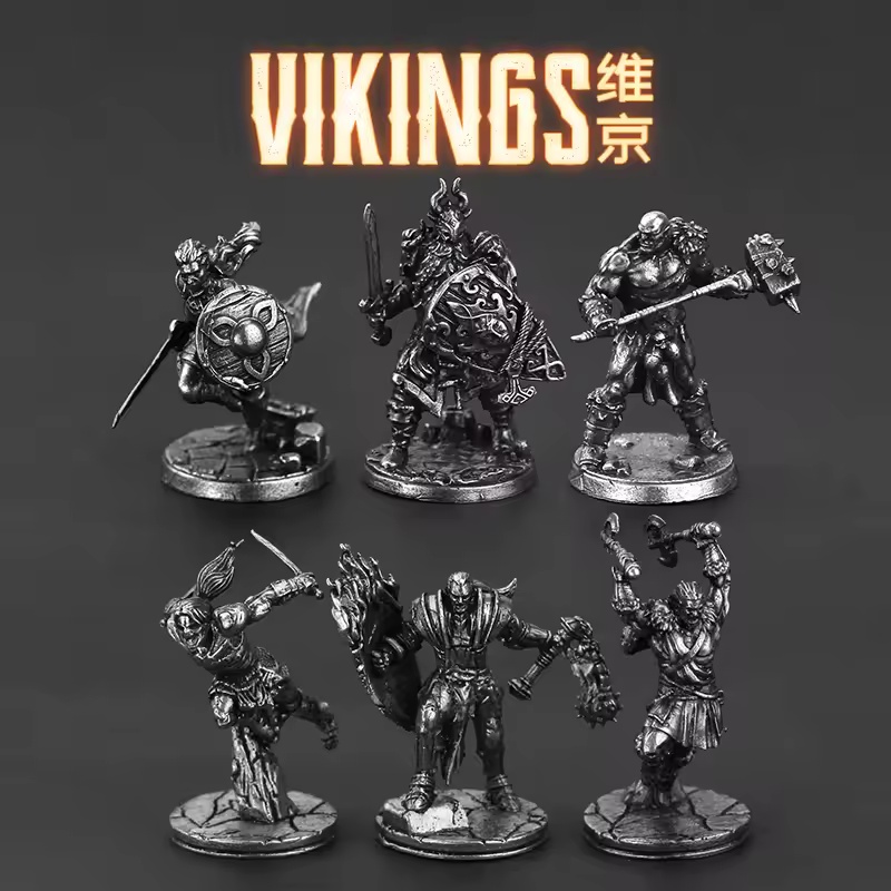 White Brass Viking Warrior Min – Board Game Vikings recenzja i cena
