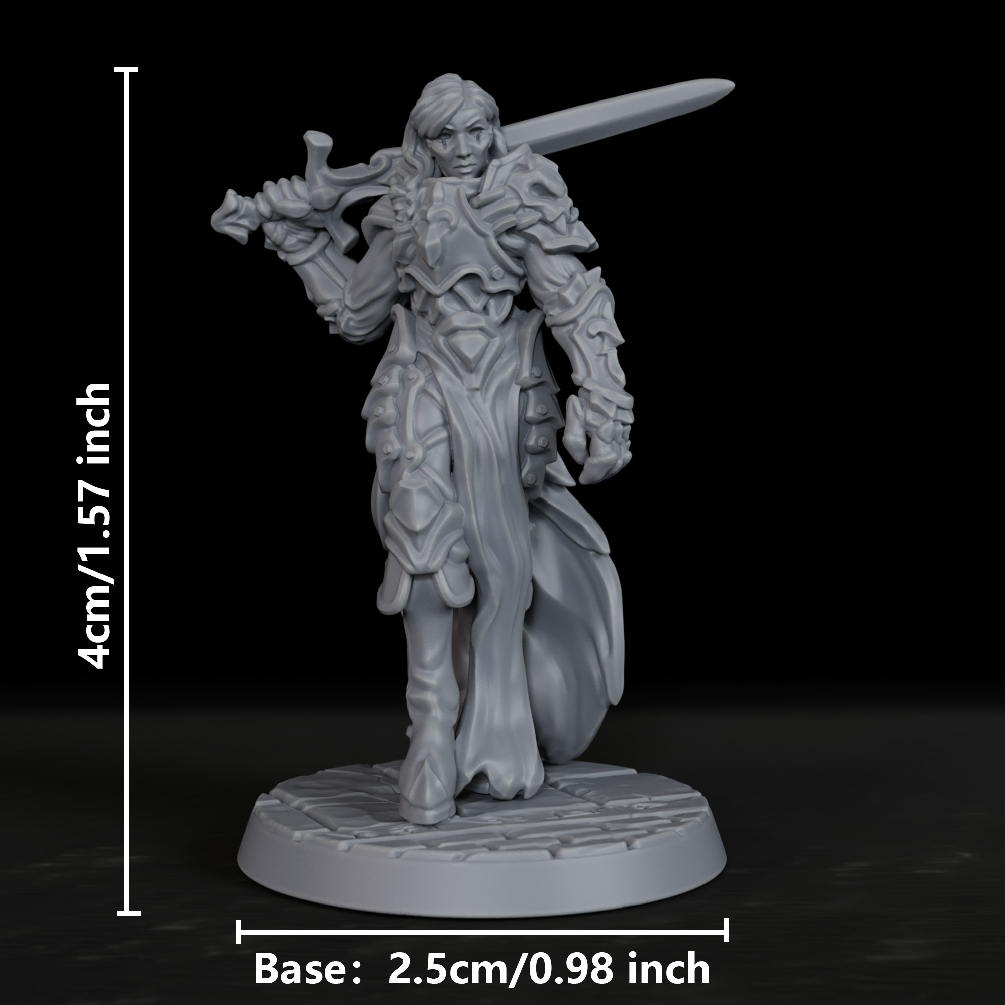 RPG Anti-Paladin Miniature - X – Board Game Villainous recenzja i cena