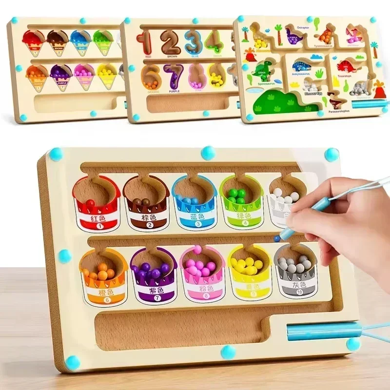 Wooden Magnet Puzzles Educatio – Board Game Qwirkle recenzja i cena