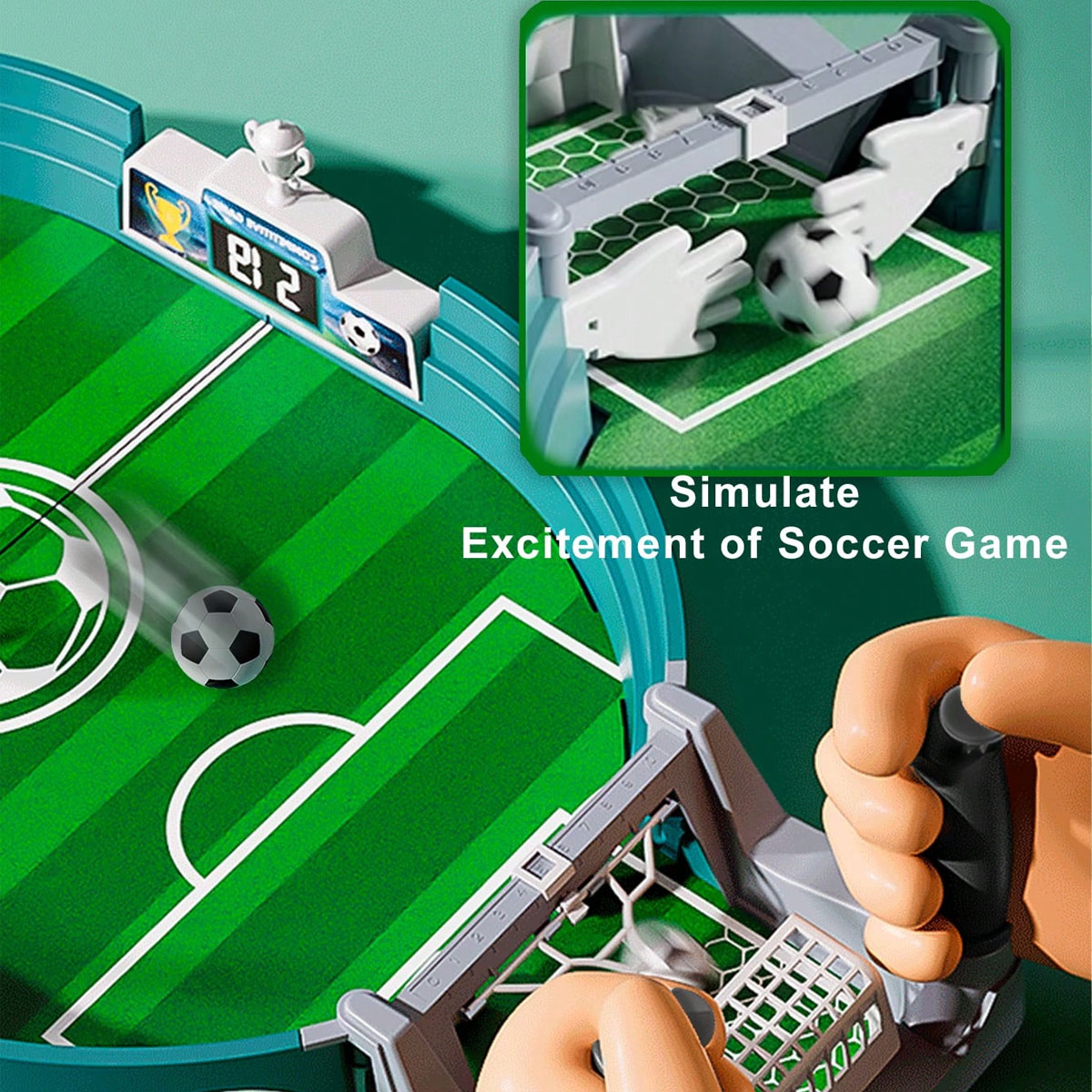 Table Football Game, Two-Perso – Board Game Football recenzja i cena