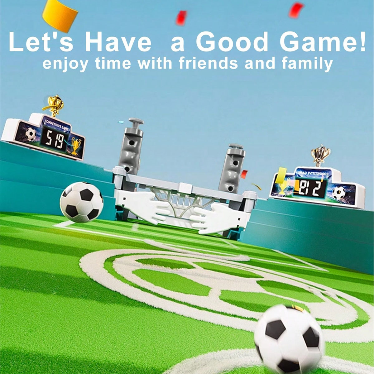 Table Football Game, Two-Perso – Board Game Football recenzja i cena
