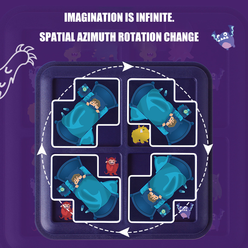 Monster Maze Hide and Seek Puz – Board Game Qwirkle recenzja i cena