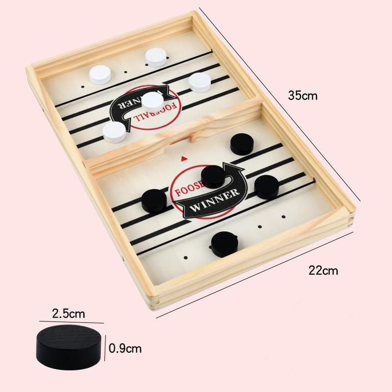 Table Hockey Paced Sling Puck  – Board Game Football recenzja i cena