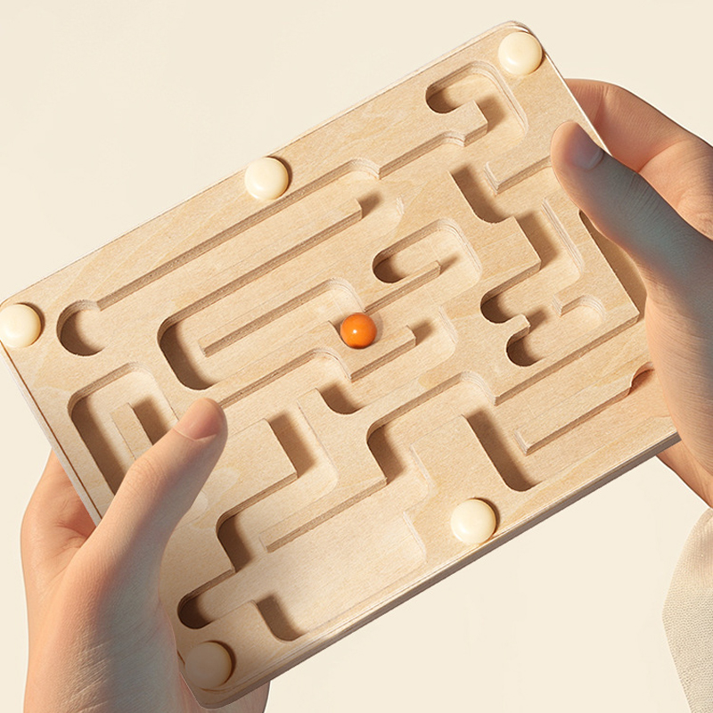 Small Wooden Balance Bead Maze – Board Game Qwirkle recenzja i cena