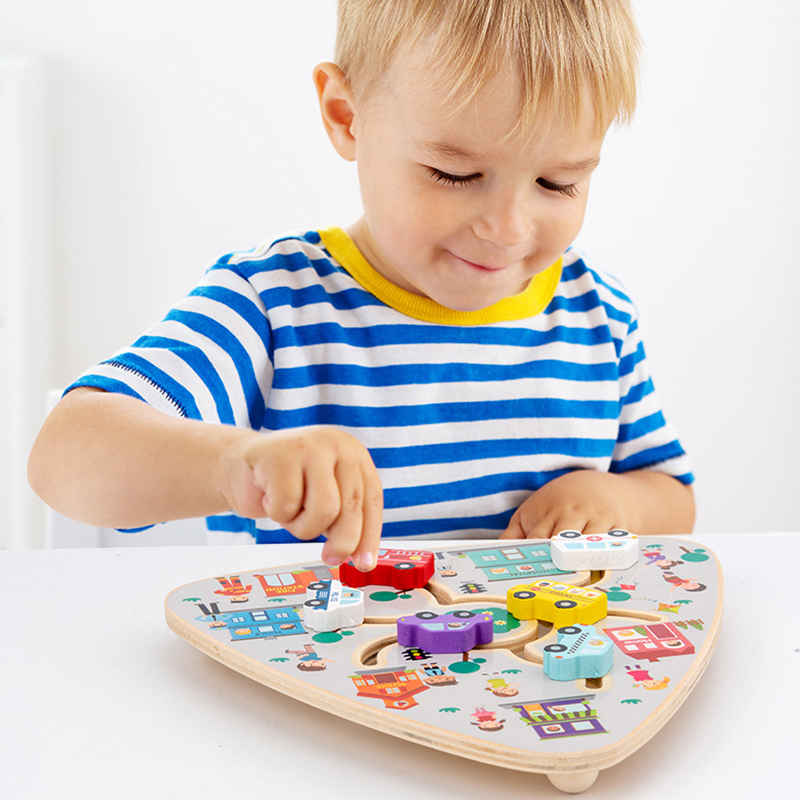 Children Montessori Maze Board – Board Game Qwirkle recenzja i cena