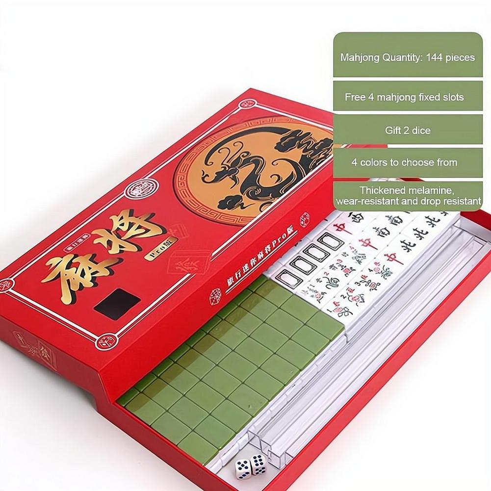 Portable Travel Mini Mahjong S – Board Game Mahjong recenzja i cena