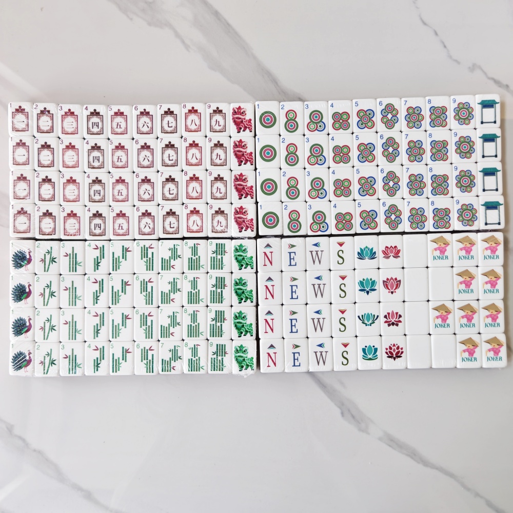 2026 Hot Sale 4-Layer Acrylic  – Board Game Mahjong recenzja i cena