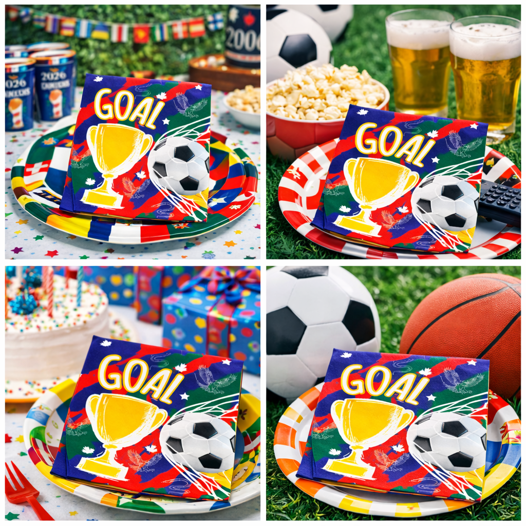 Football Party Napkins World F – Board Game Football recenzja i cena