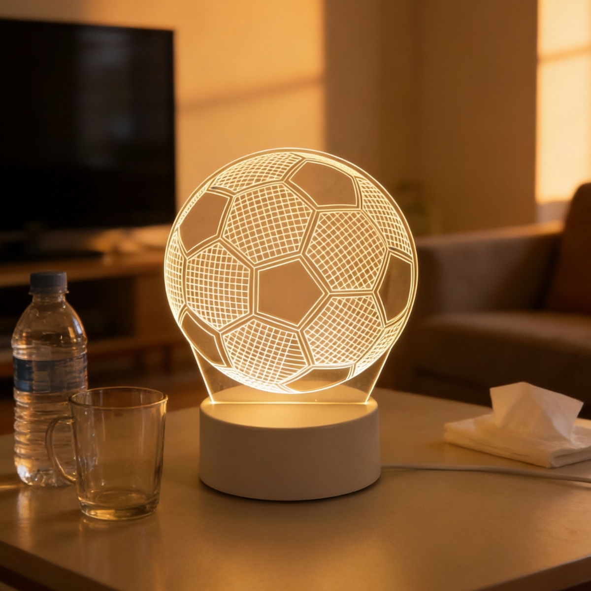 LED 3D Football Theme Table La – Board Game Football recenzja i cena