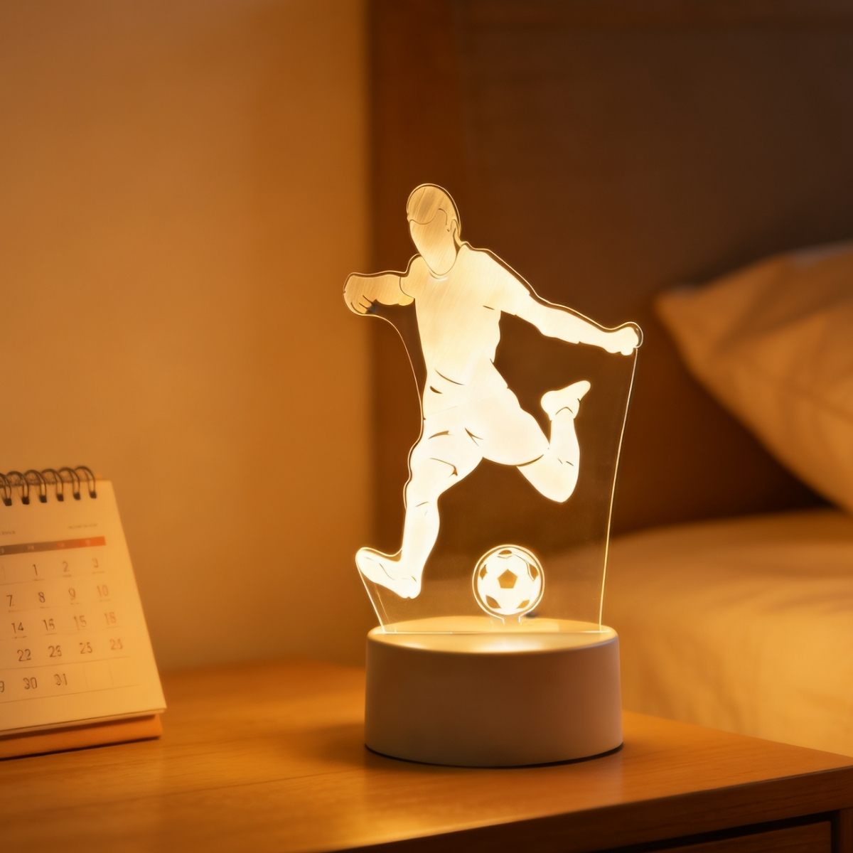 LED 3D Football Theme Table La – Board Game Football recenzja i cena
