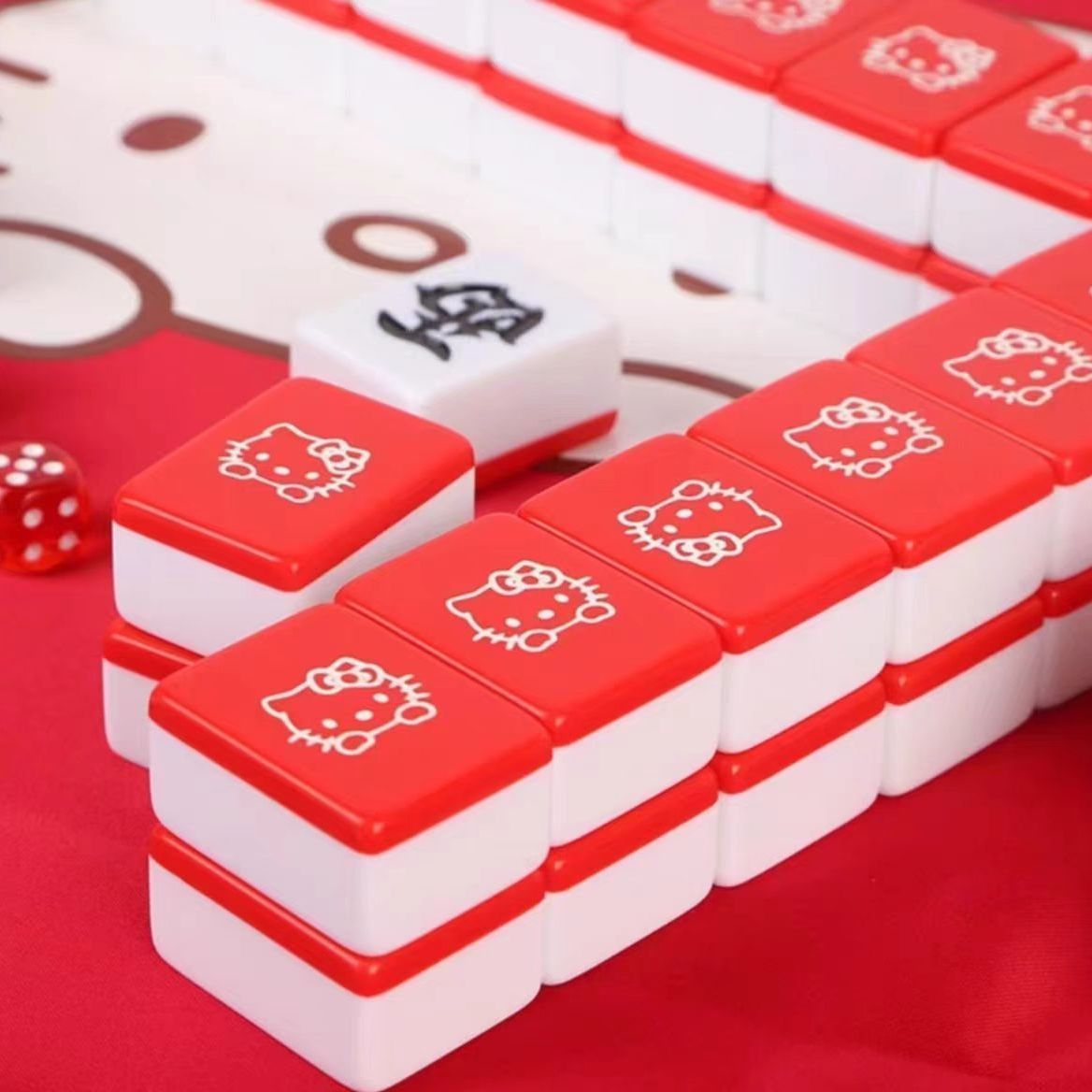 Kawaii Sanrio Anime Hello Kitt – Board Game Mahjong recenzja i cena