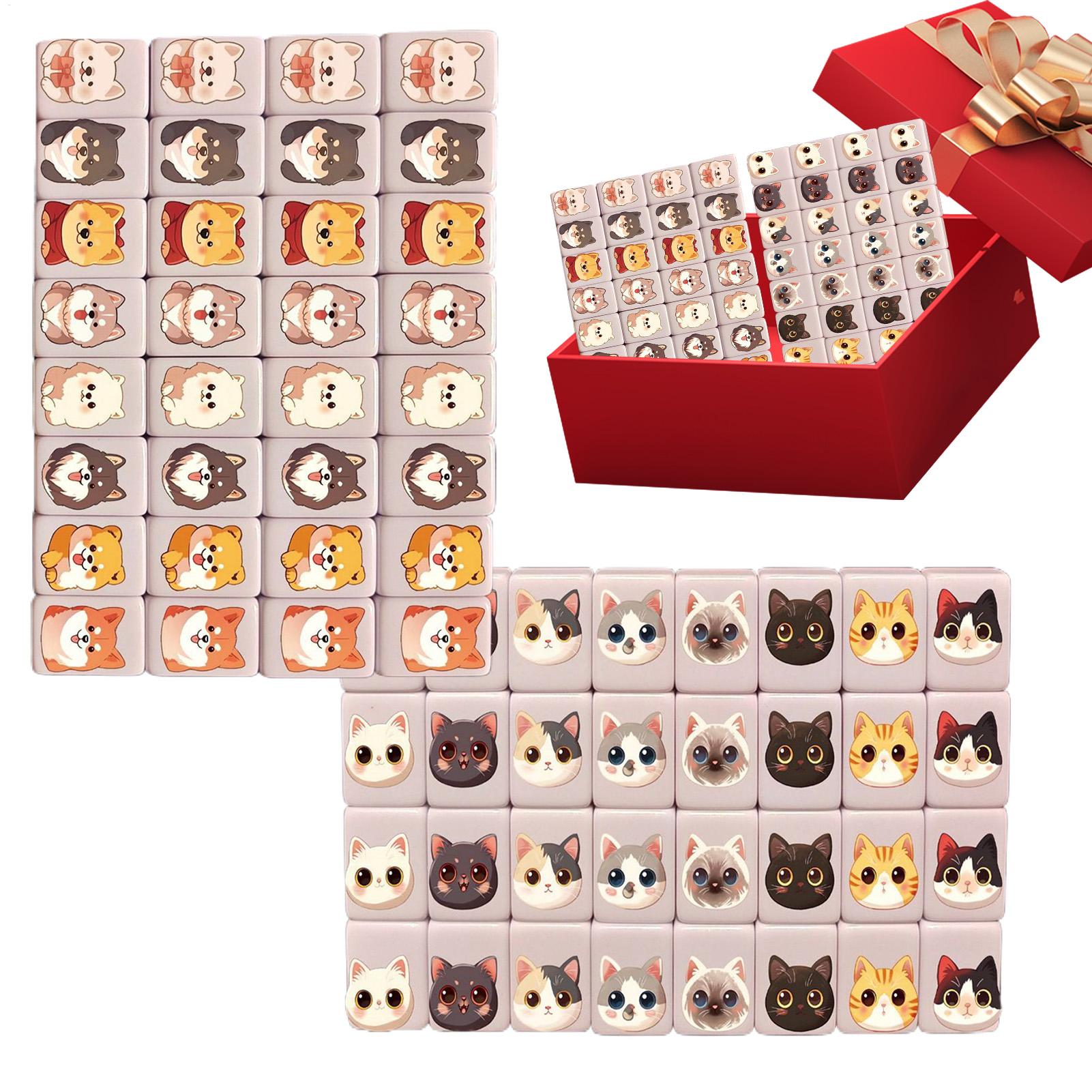 65Pcs mini Mahjong Board Games – Board Game Mahjong recenzja i cena