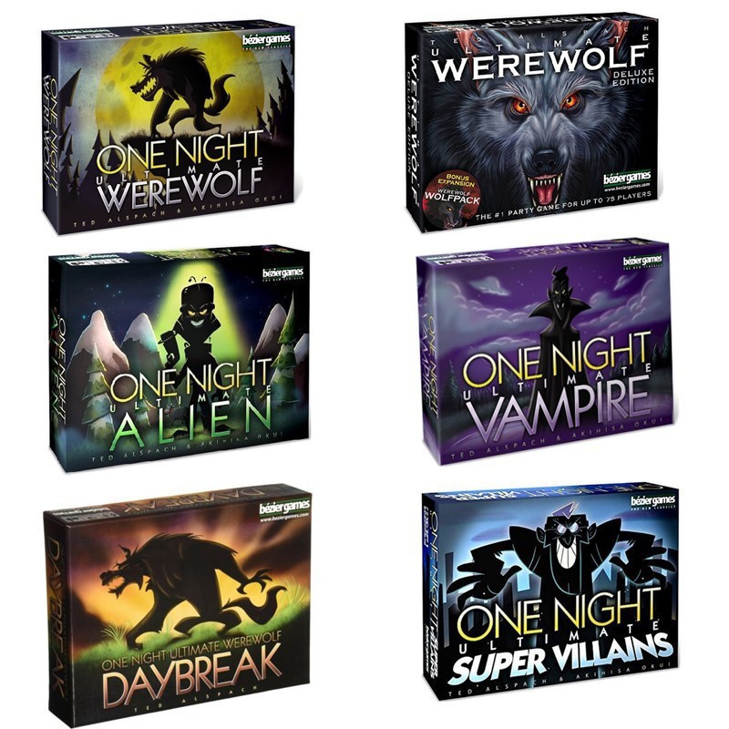 Party Game One Night Ultimate  – Board Game Villainous recenzja i cena