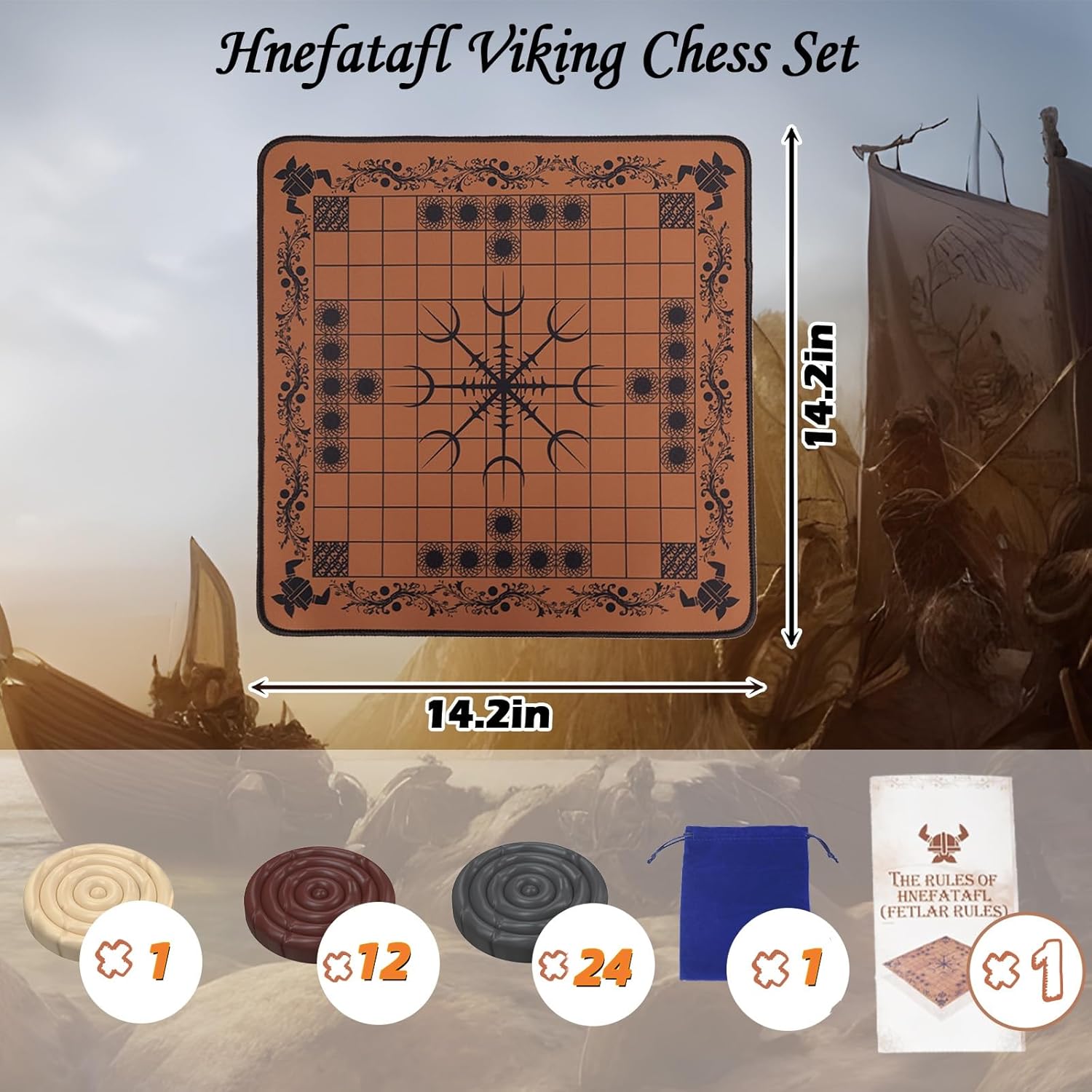 Viking Chess Board Game: Hnefa – Board Game Vikings recenzja i cena