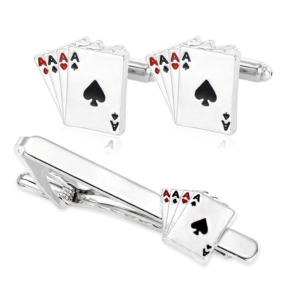 Men's Creative Poker Card Tie  – Board Game Card recenzja i cena