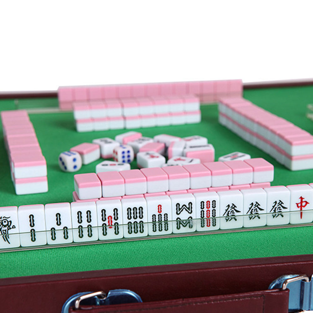 Portable Travel Mini Mahjong S – Board Game Mahjong recenzja i cena