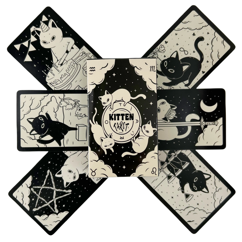 Cats Kitten Tarot Deck Cards G – Board Game Dixit recenzja i cena