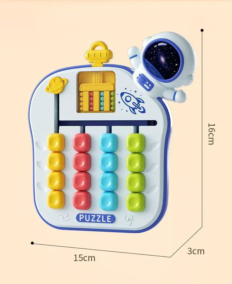 Astronaut Sliding Puzzle Board – Board Game Qwirkle recenzja i cena