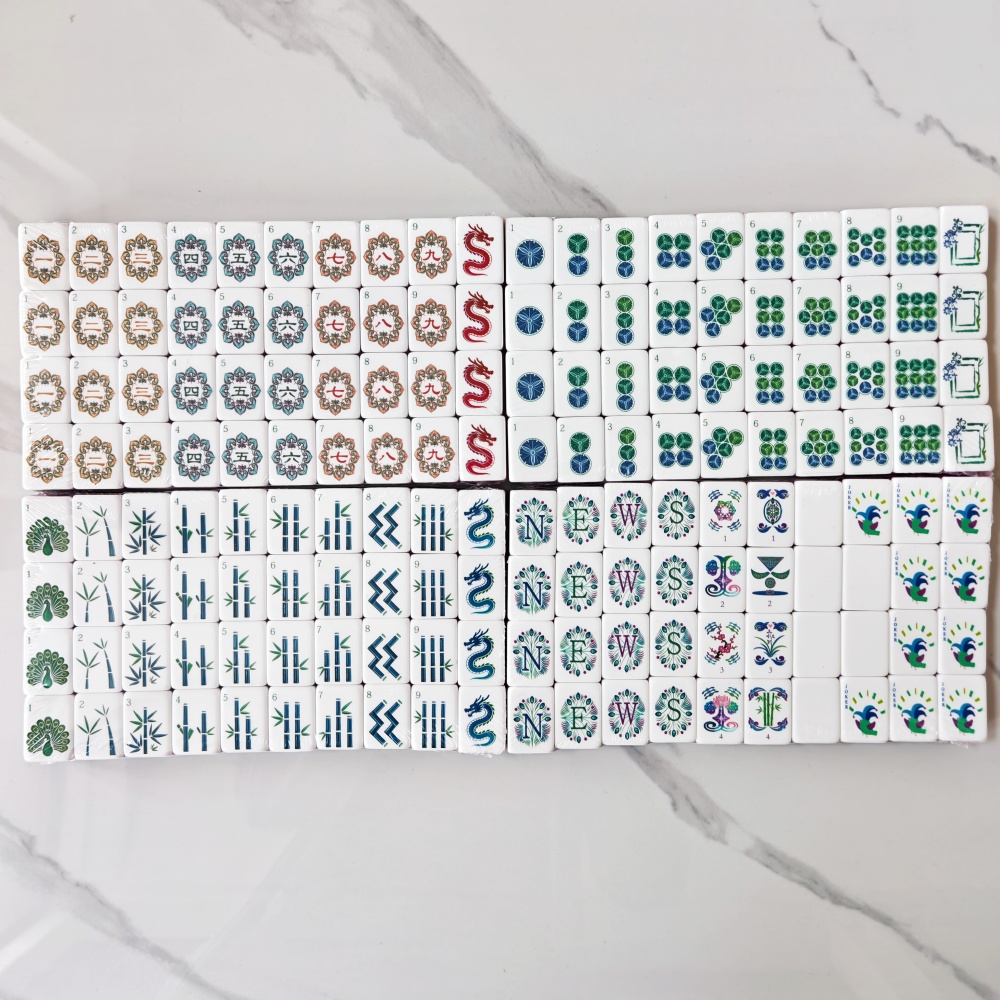 Hot Sale 4 Layer Acrylic Lake  – Board Game Mahjong recenzja i cena
