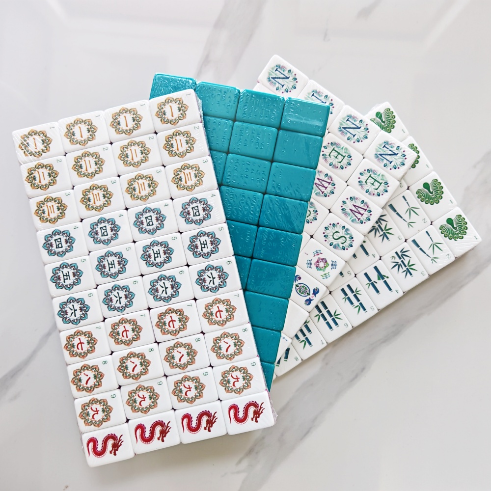 Hot Sale 4 Layer Acrylic Lake  – Board Game Mahjong recenzja i cena
