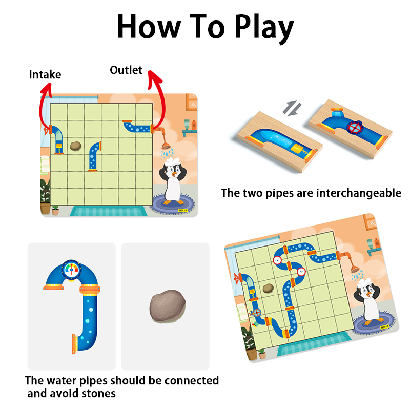 Kid Maze Jigsaw Toy Logical Th – Board Game Qwirkle recenzja i cena