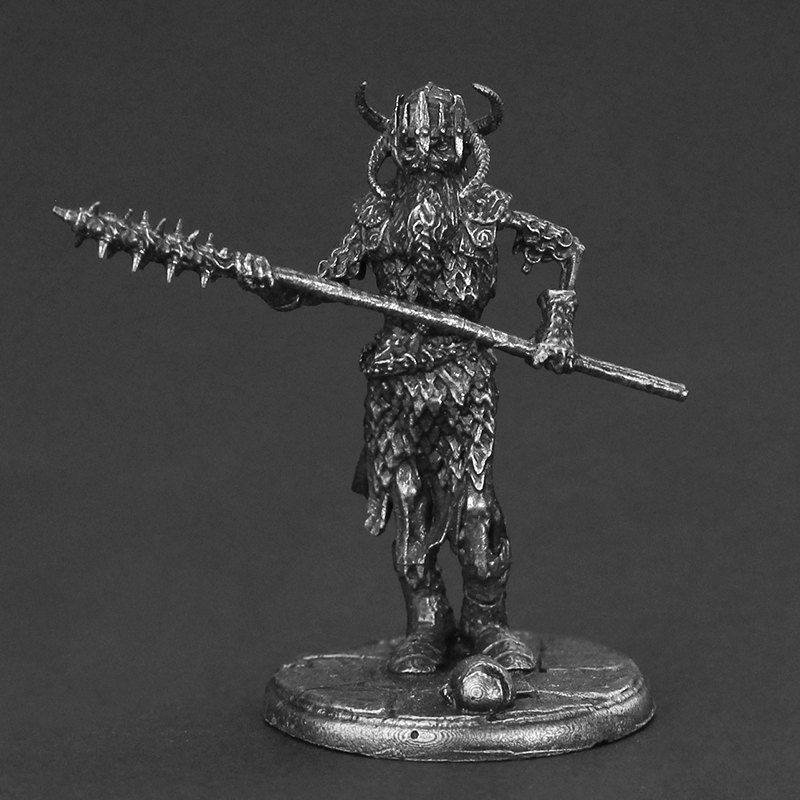 Viking Skull Warrior Corps Met – Board Game Vikings recenzja i cena