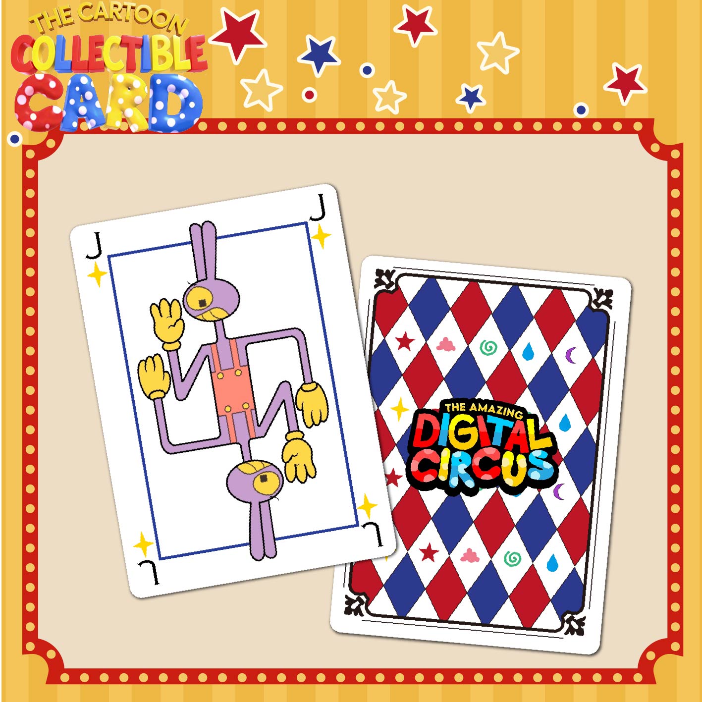Digital Circus Themed Cartoon  – Board Game Card recenzja i cena
