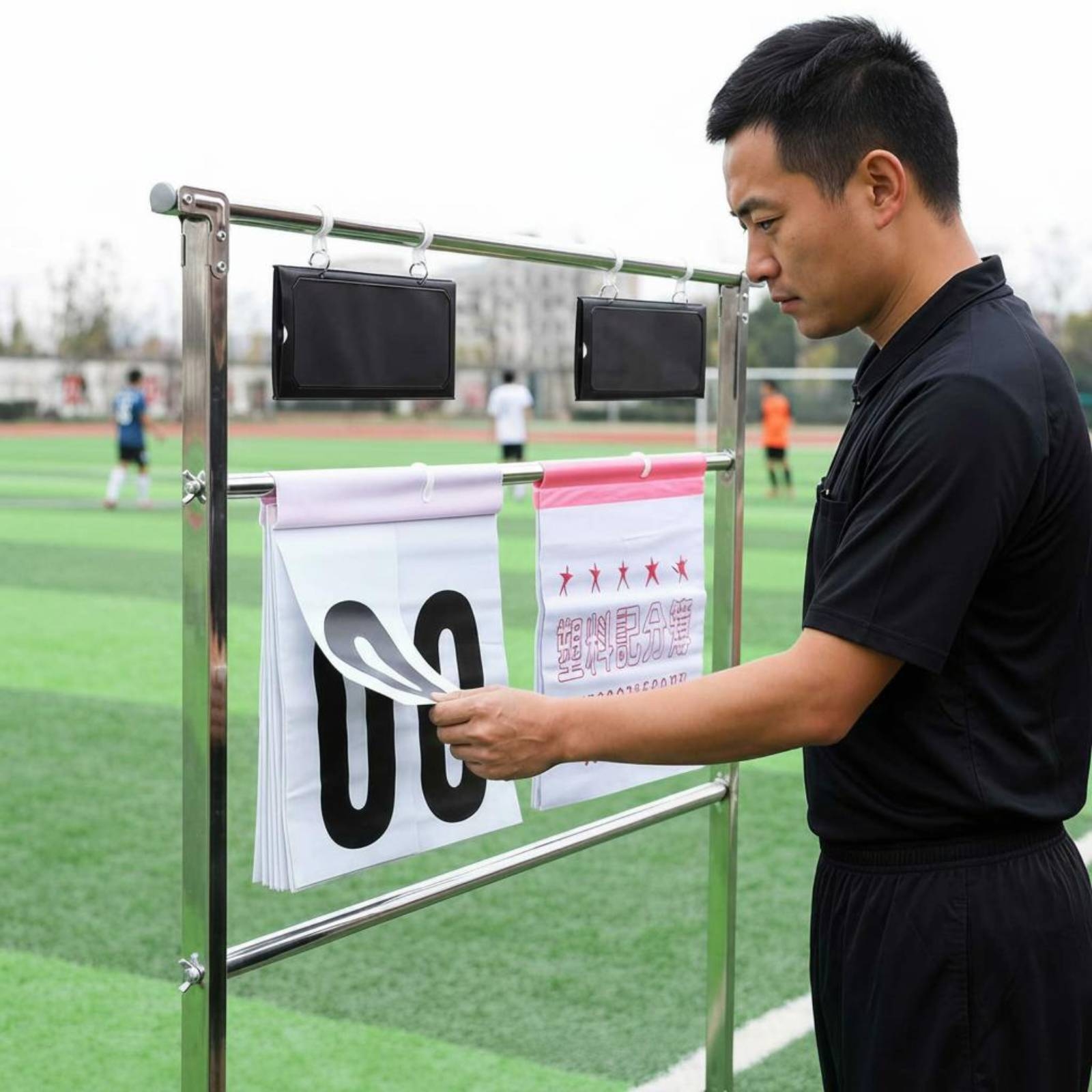 Portable Flip Scoreboard Plast – Board Games recenzja i cena