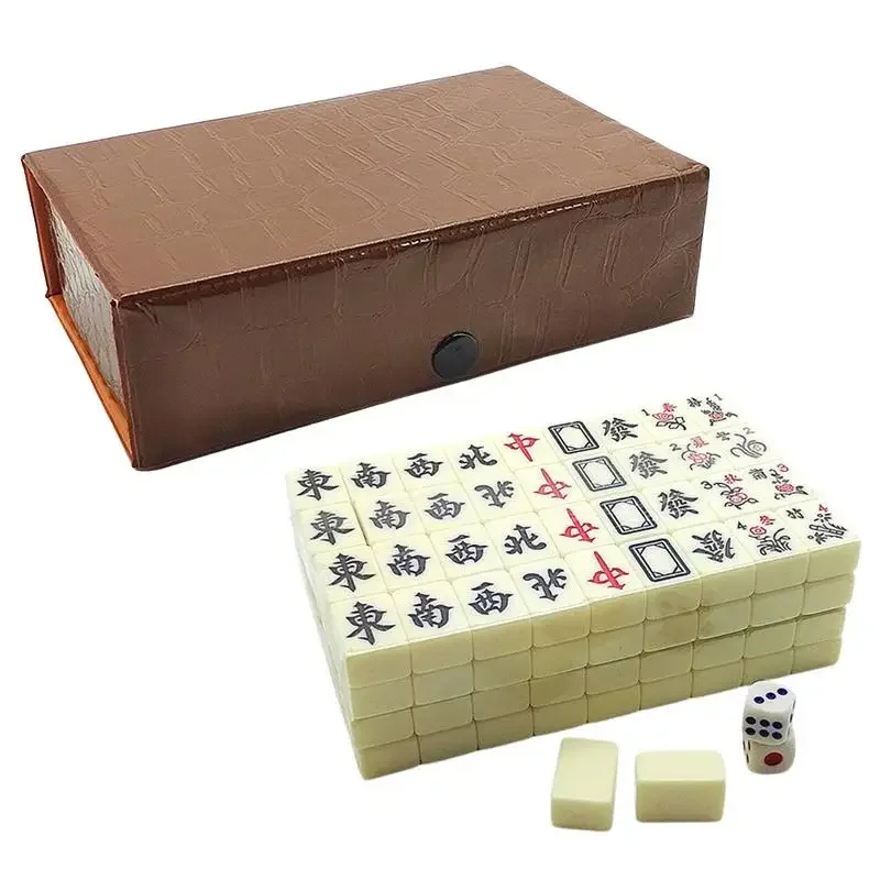 Chinese Mahjong Game Set 144 W – Board Game Mahjong recenzja i cena