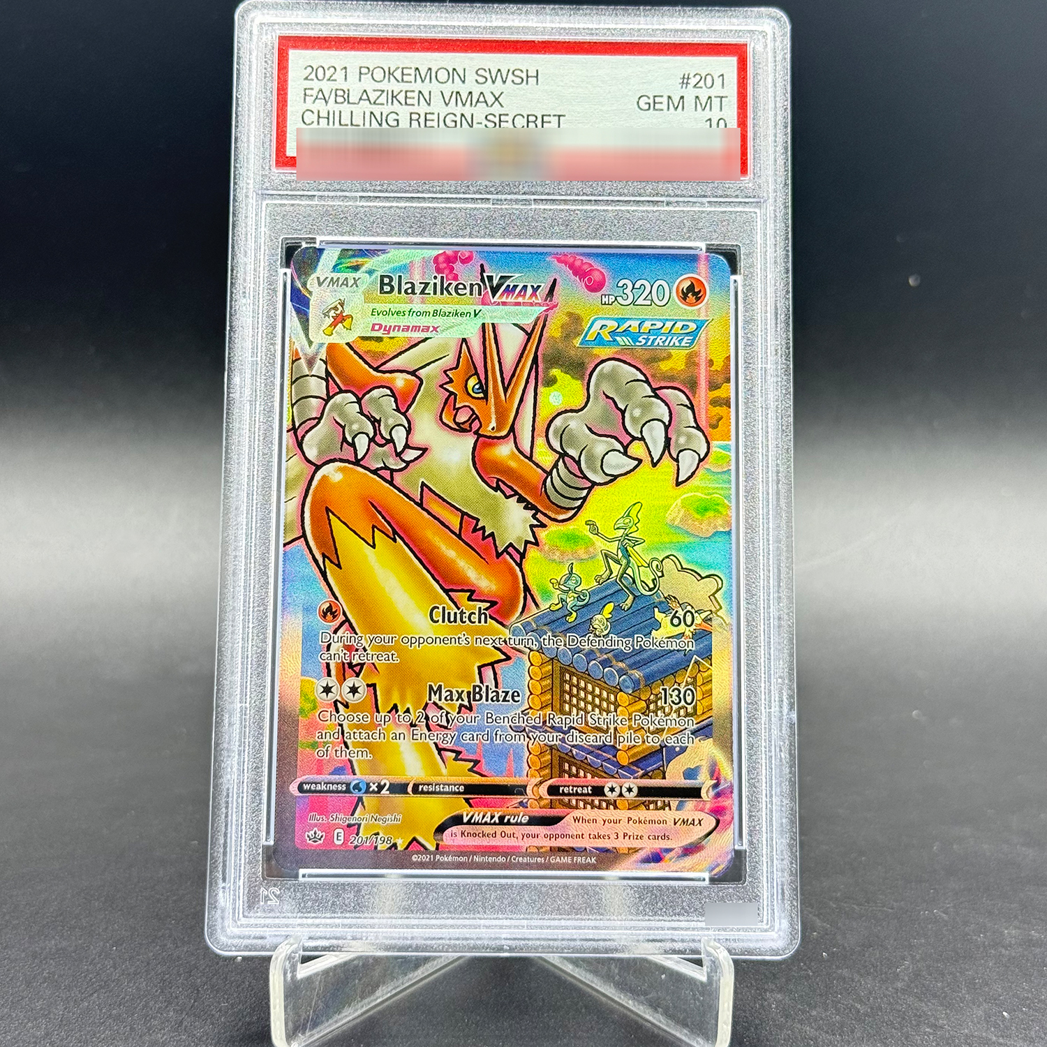 DIY Pokemon Blaziken VMAX 201/ – Board Game Card recenzja i cena