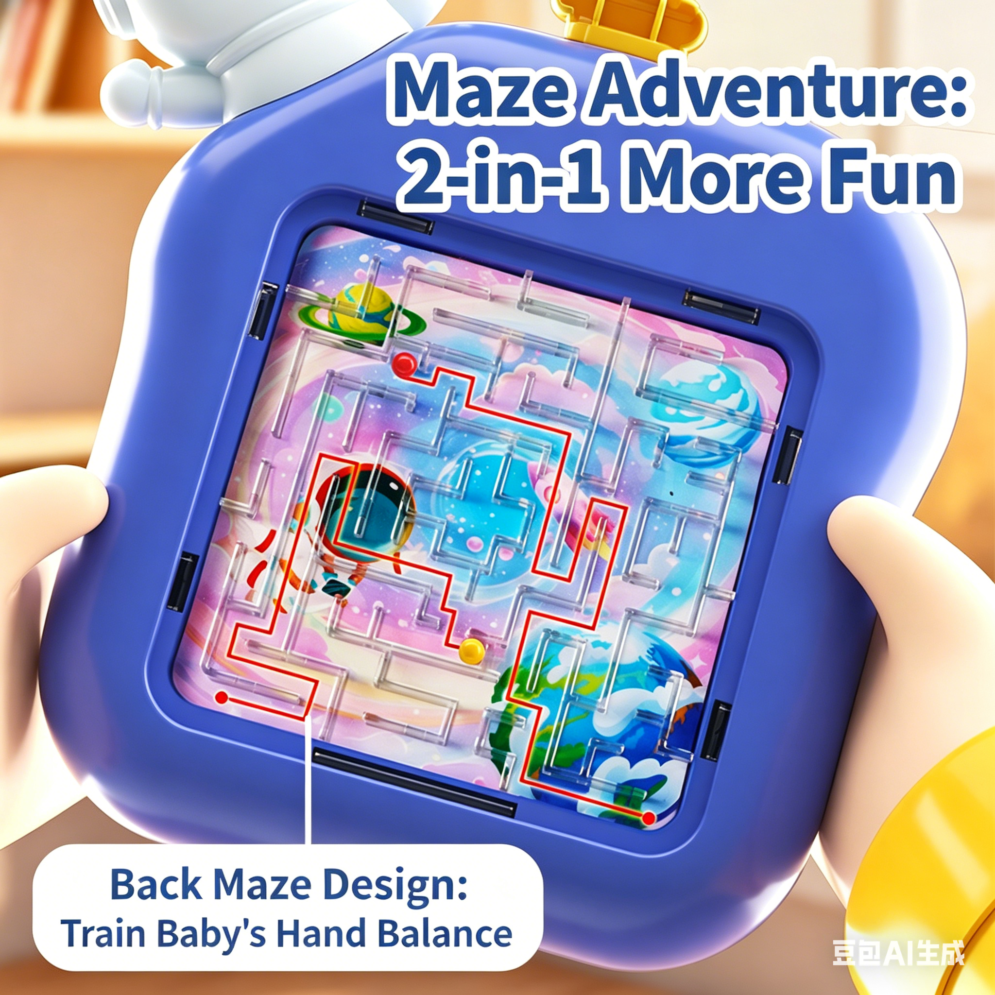 2 in 1 Color Matching Maze Gam – Board Game Qwirkle recenzja i cena