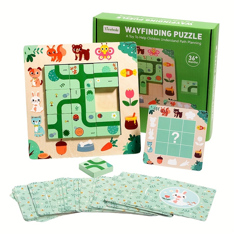 Wooden Finding Route Puzzle Lo – Board Game Qwirkle recenzja i cena