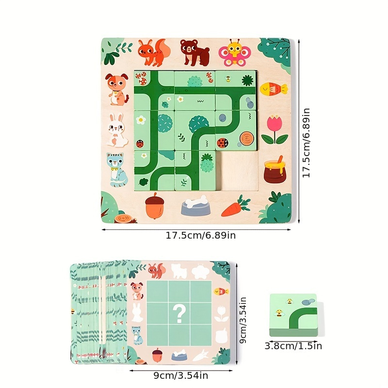 Wooden Finding Route Puzzle Lo – Board Game Qwirkle recenzja i cena