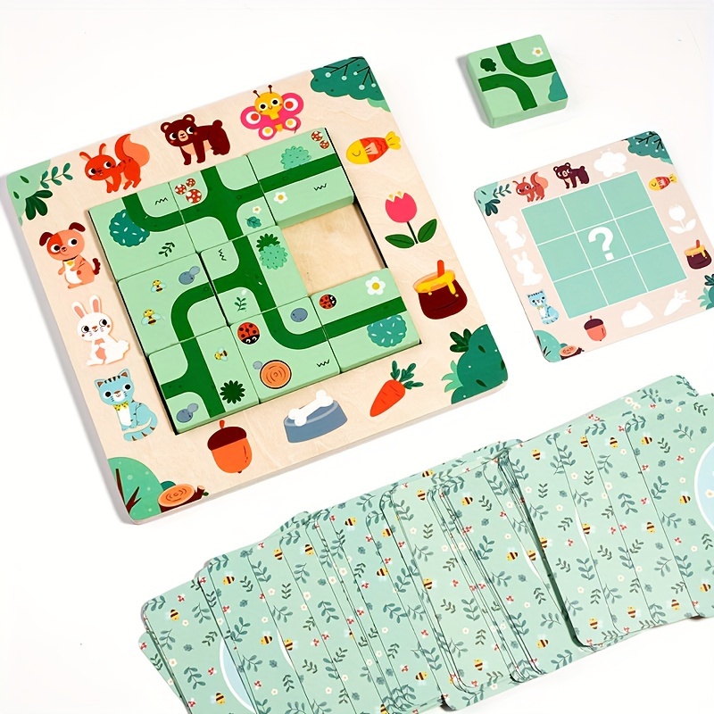 Wooden Finding Route Puzzle Lo – Board Game Qwirkle recenzja i cena