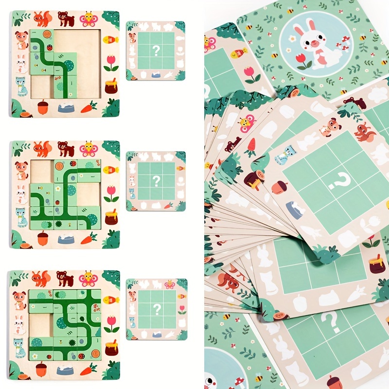 Wooden Finding Route Puzzle Lo – Board Game Qwirkle recenzja i cena