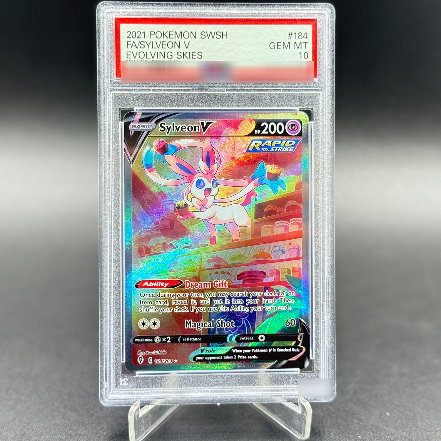 Sylveon V - 184/203 - Evolving – Board Game Card recenzja i cena