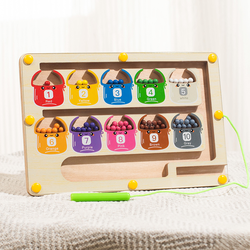 Montessori Magnetic Color Sort – Board Game Qwirkle recenzja i cena