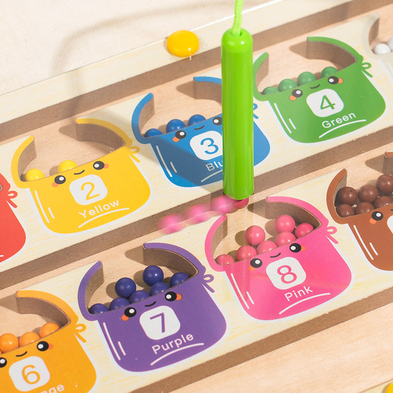 Montessori Magnetic Color Sort – Board Game Qwirkle recenzja i cena