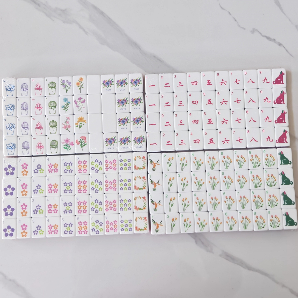 Luxury Acrylic Pink Mahjong Ti – Board Game Mahjong recenzja i cena